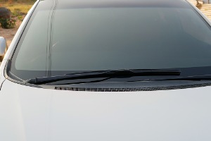 A new windshield after Windshield Replacement in Monmouth IL